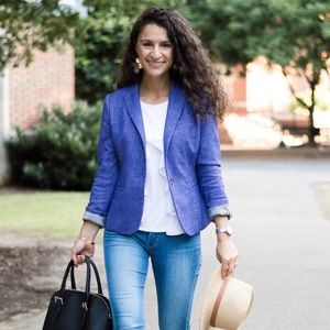 Banana Republic Herringbone Blazer